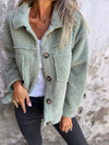 Short jacket with lapels