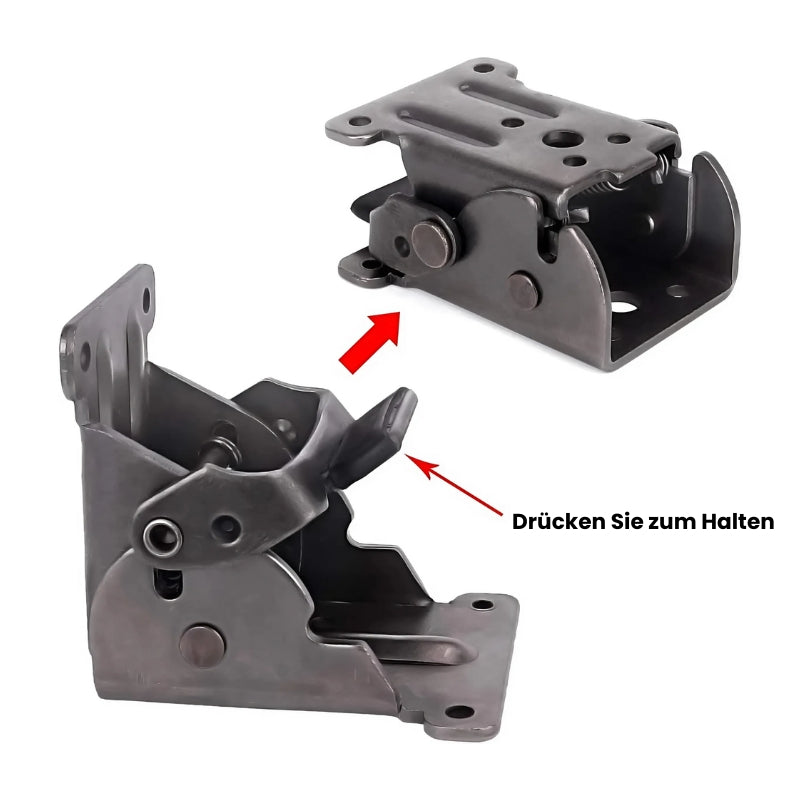 HingePro™ | Self-locking 90° folding hinges