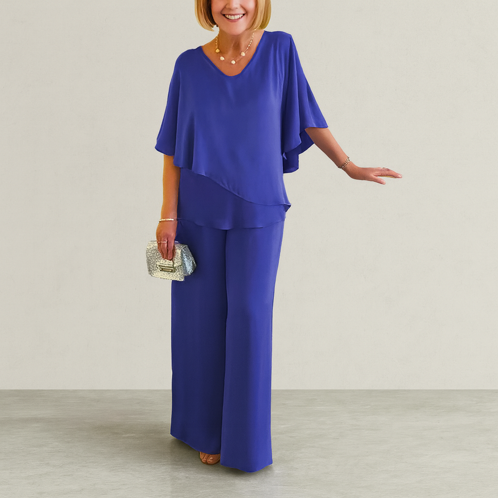 Two-piece set with an elegant style