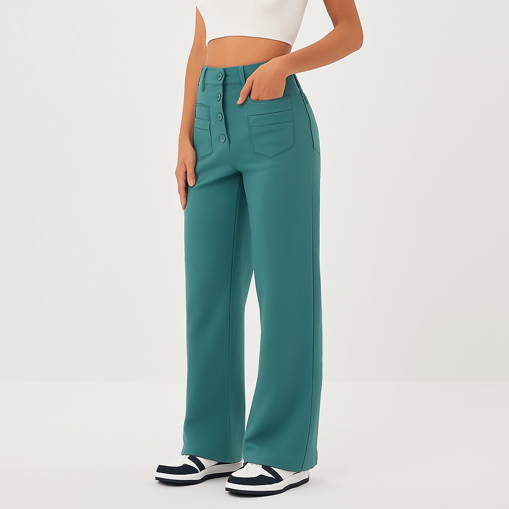 Diana™ | Stylish & elastic high-waisted pants