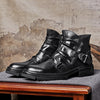 Austen™ | Leather Biker Boots