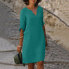 Flowing dress with timeless elegance
