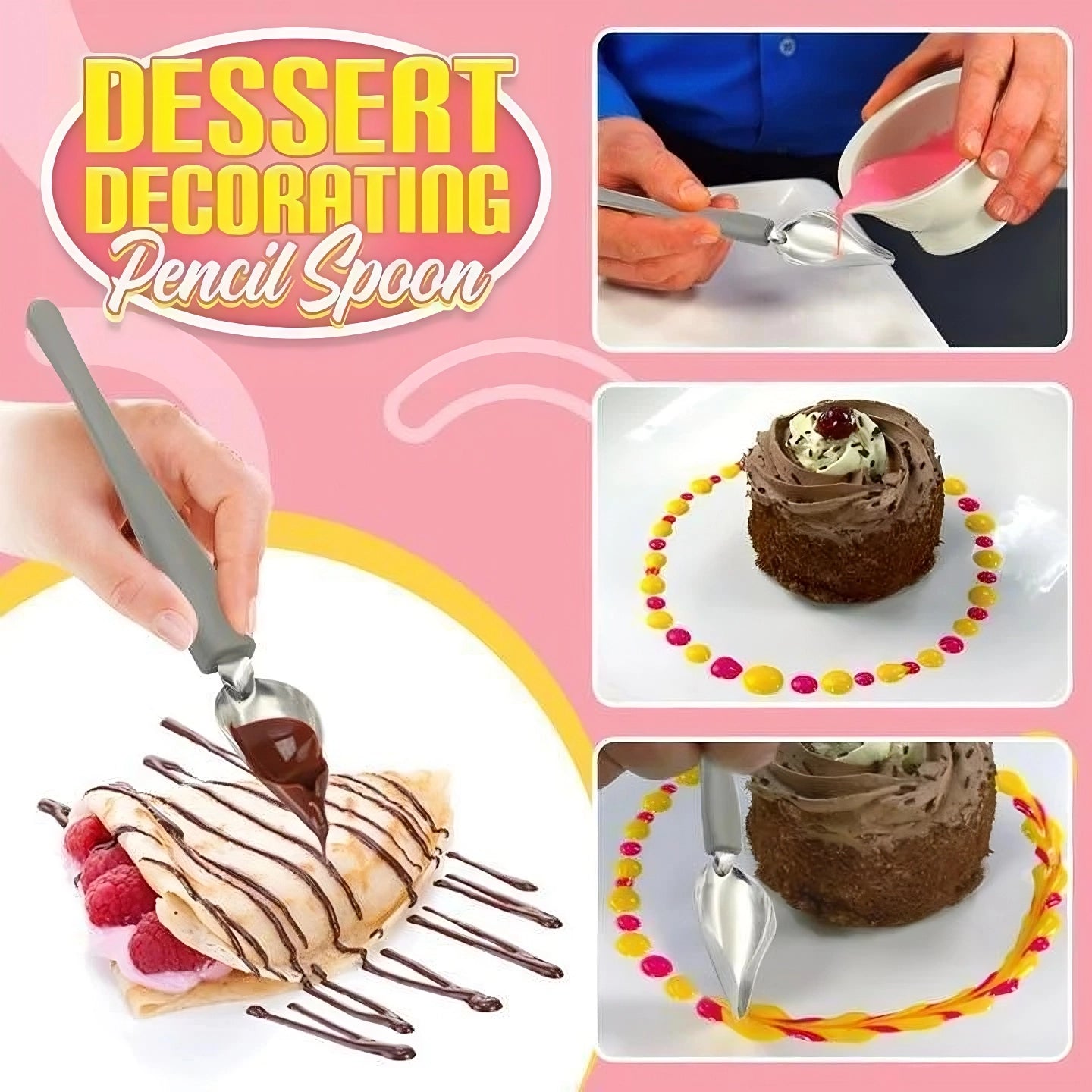 Ninalo™ - Pencil Spoon for Dessert