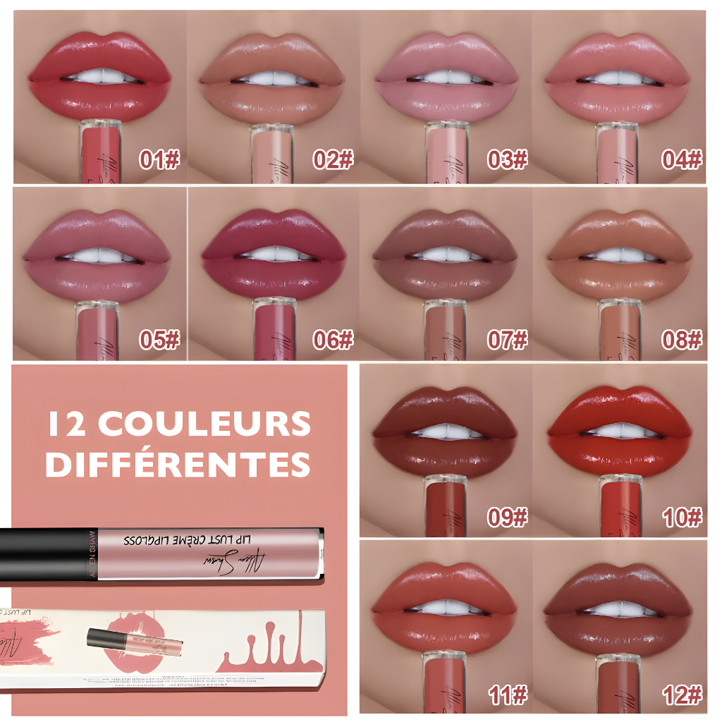 AquaGlide™ | Waterproof Long-Lasting Lipstick