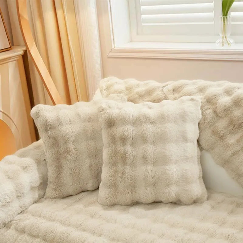 ComfySofa™ | Ultra-soft fleece sofa cover