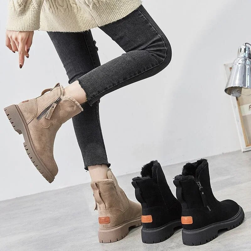 Gianna™ Boots | Wool-Lined Suede Boots