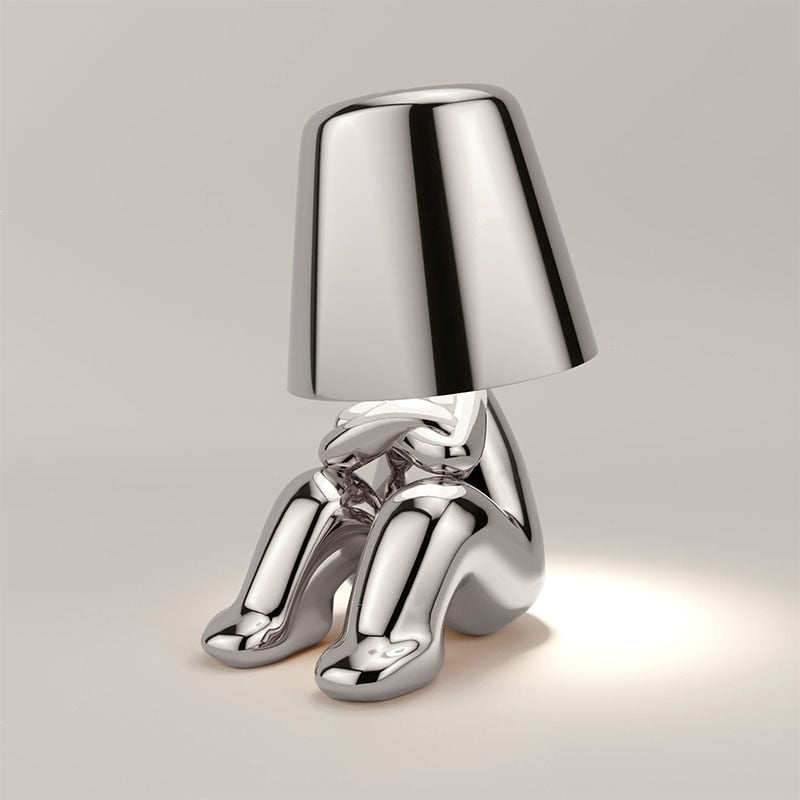 HarmonyGlo™ - Modern Chrome Lamp