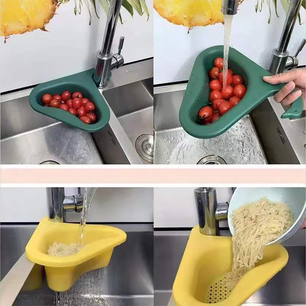 Sink strainer and drainer basket